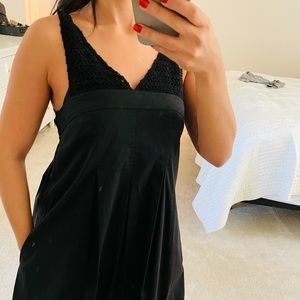 Black BCBG dress